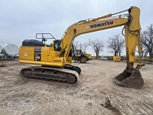 Side of used Excavator